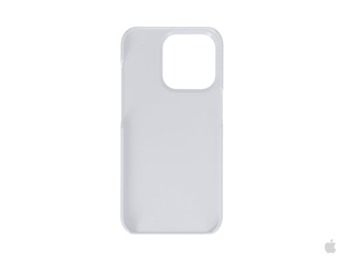 3D Apple iPhone 15 Pro Sublimation Case - Gloss White