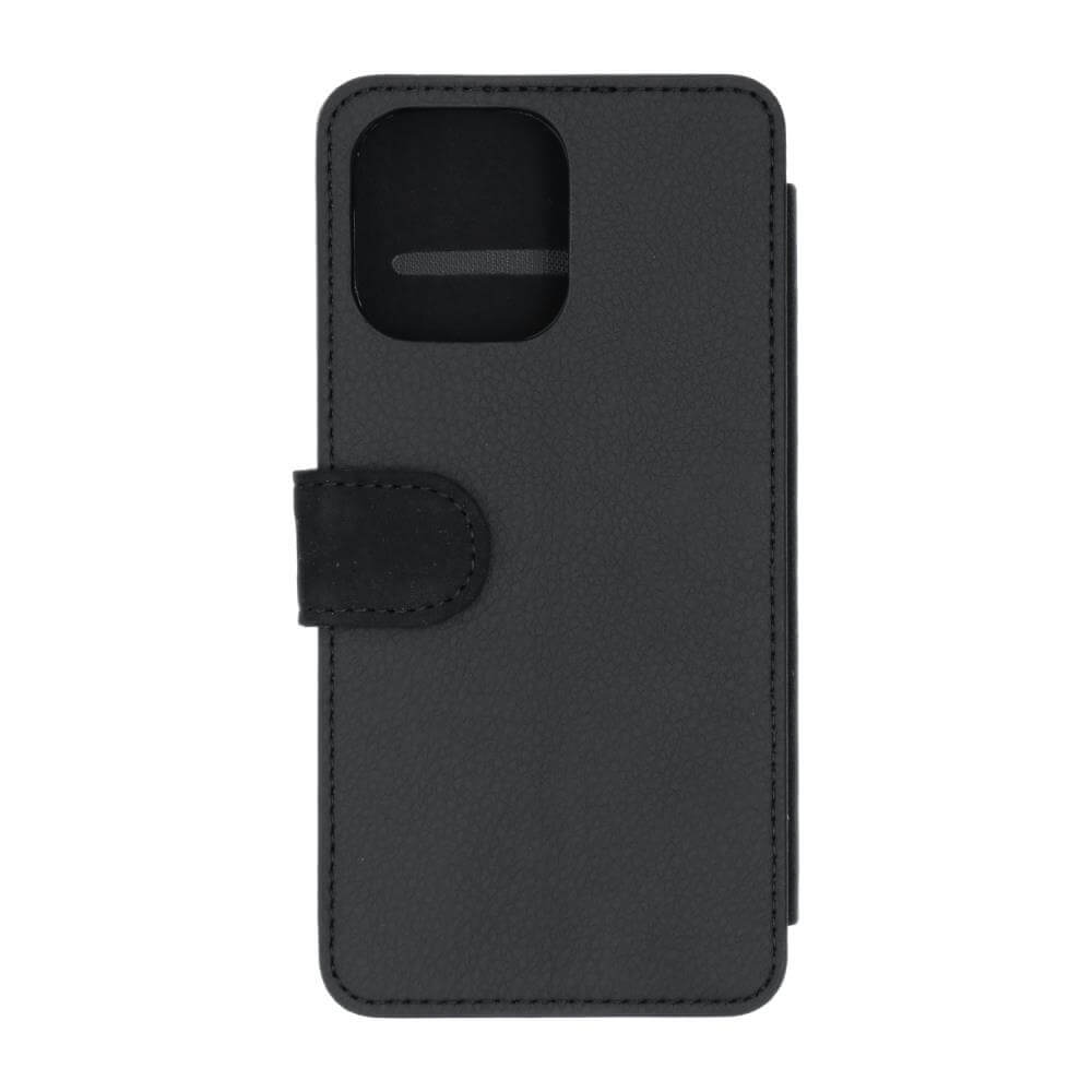 Apple iPhone 13 Pro Sublimation Flip Case - Black Back View