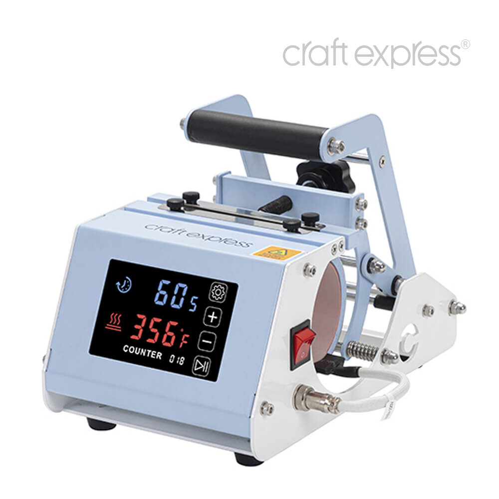 Craft Express Hobby Tassen Transferpresse für 11oz & 15oz Tassen - Ø7,5 ~ 9,5 cm