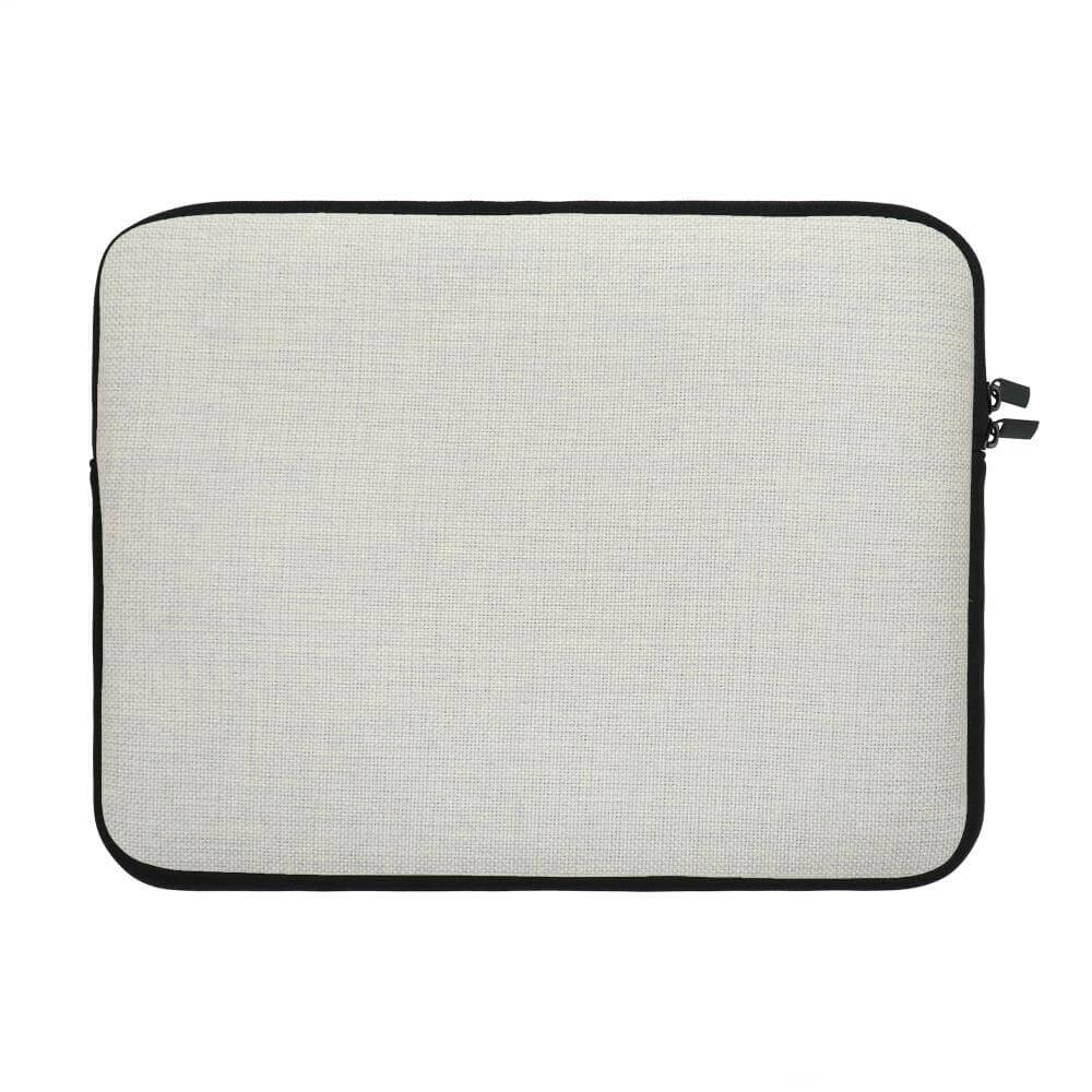 Polylinen Sublimation Laptop Sleeve with Lining - 15