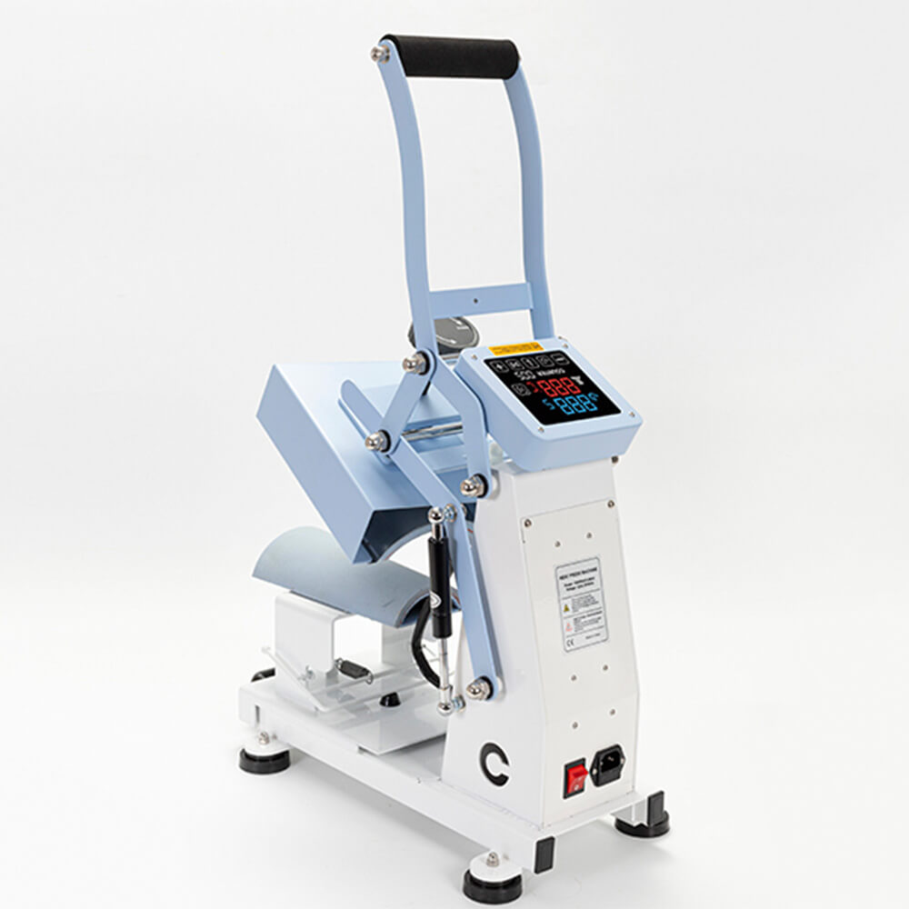 Shin Guard Heat Press Machine Backside View