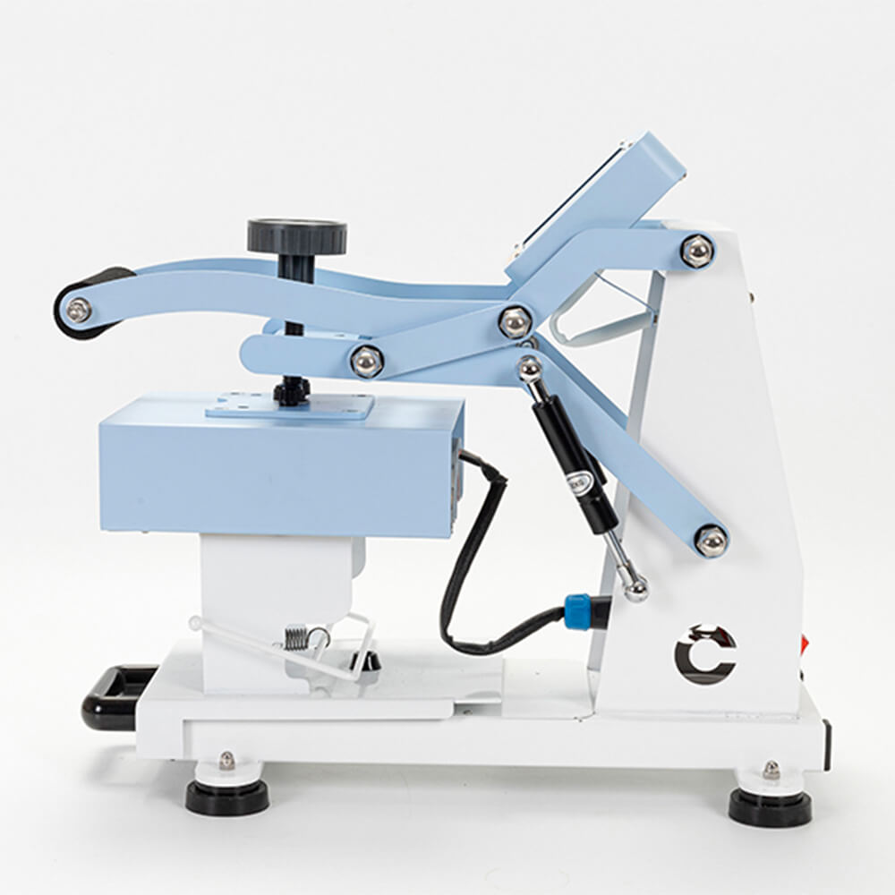 Shin Guard Heat Press Machine Side View