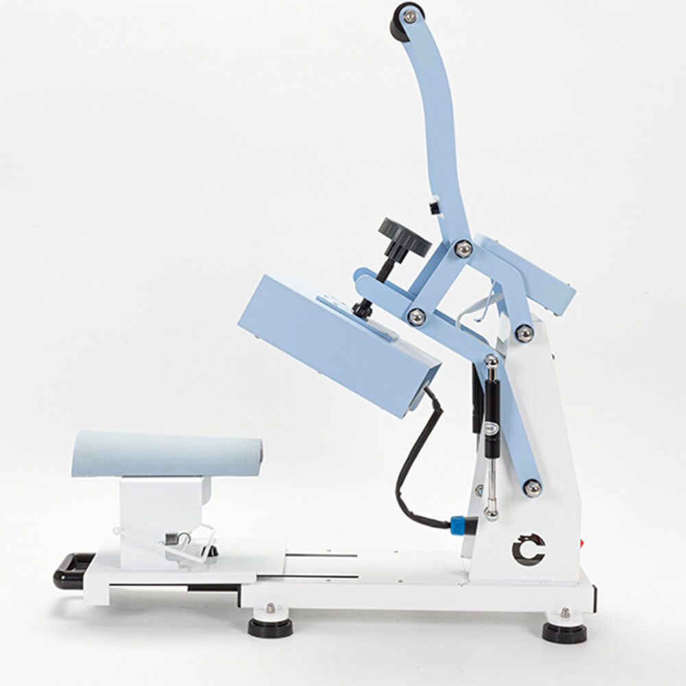 Shin Guard Heat Press Machine Side View Open