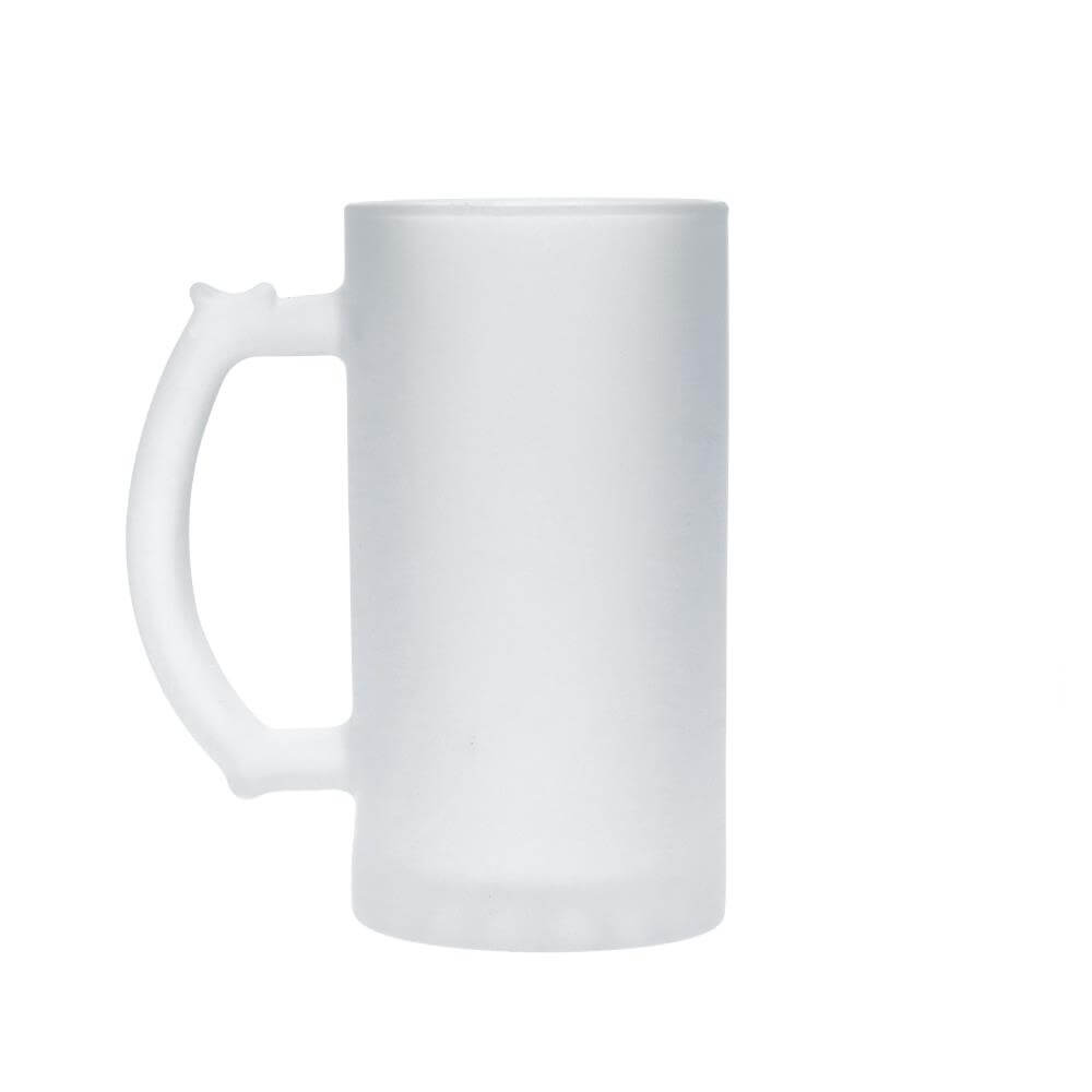 Sublimation Beer Mug 16oz - Glass Left Rim