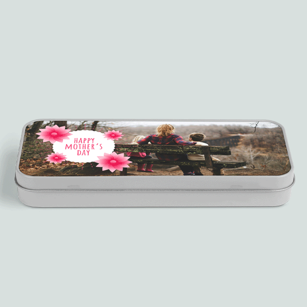 Boîte à crayons à sublimation - 190 x 80 x 22 mm