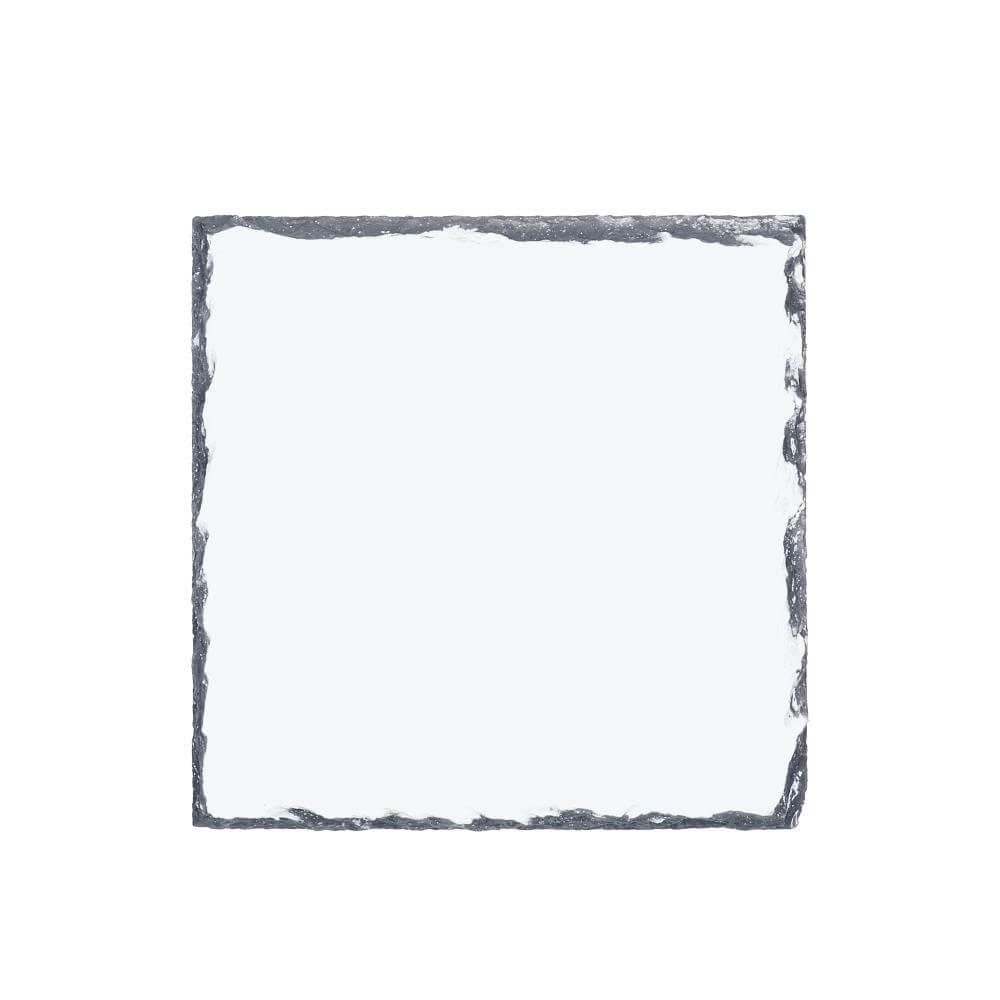 Sublimation Photo Slate, 15 x 15 cm - Gloss