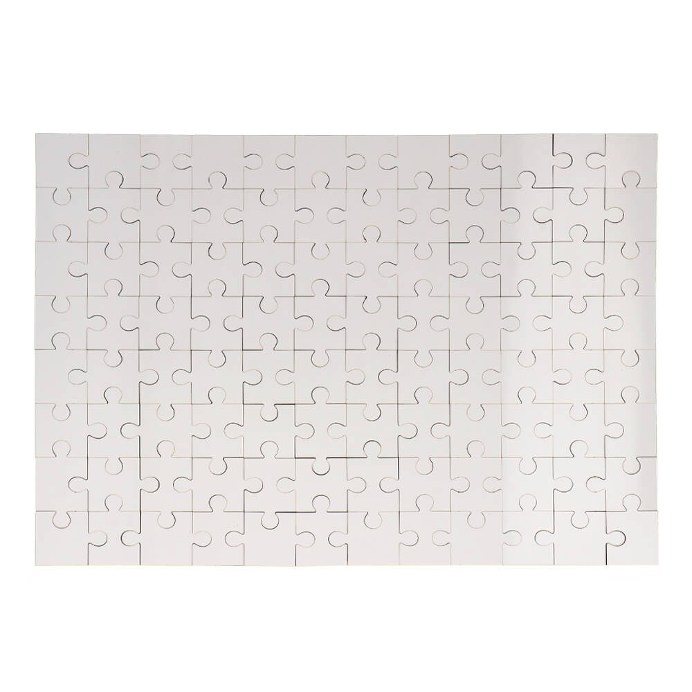 Sublimation Puzzle 96 Pcs Rectangular made of Cardboard - 25 x 36 cm PUZ.250.360.001
