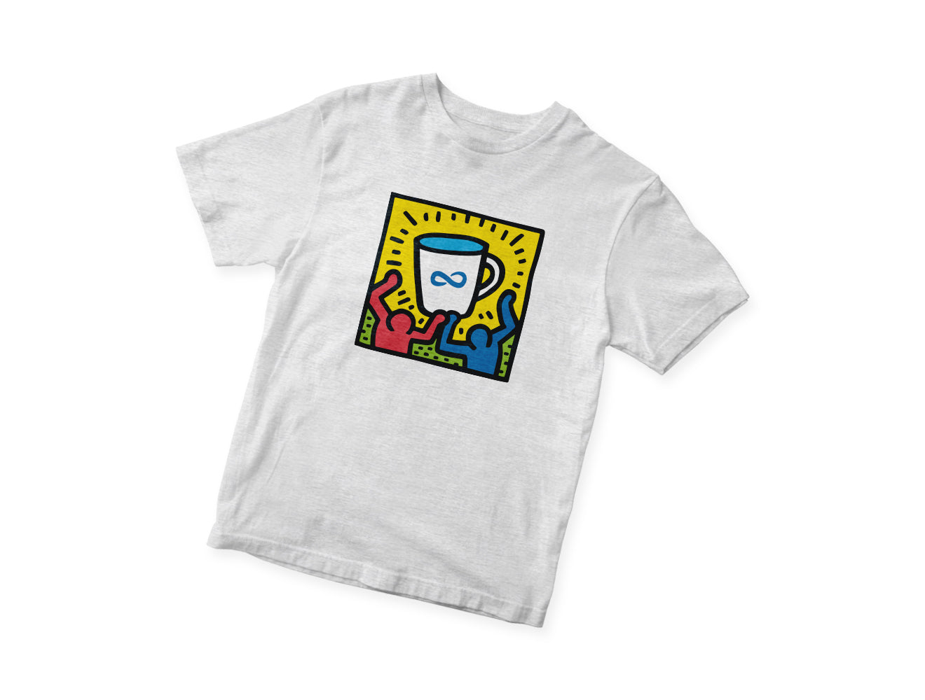 T-shirt de sublimation pour adultes taille S - Gris