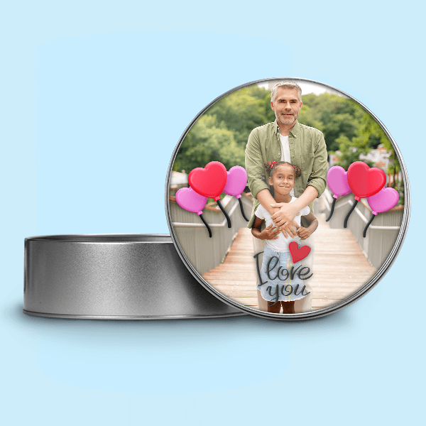 Sublimation Tin, Round - Ø155 x 50 mm SUB.TIN.RND.001