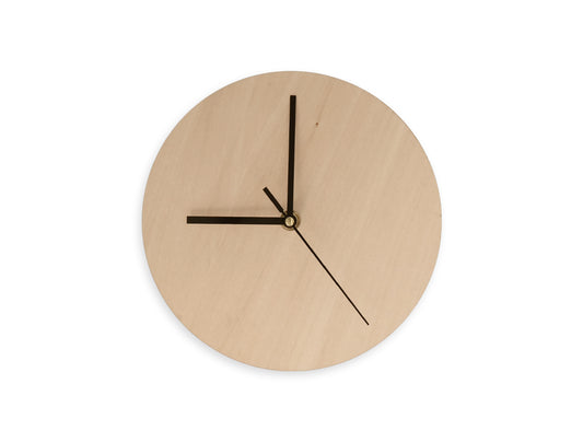 Sublimation Wooden Round Clock - Small
