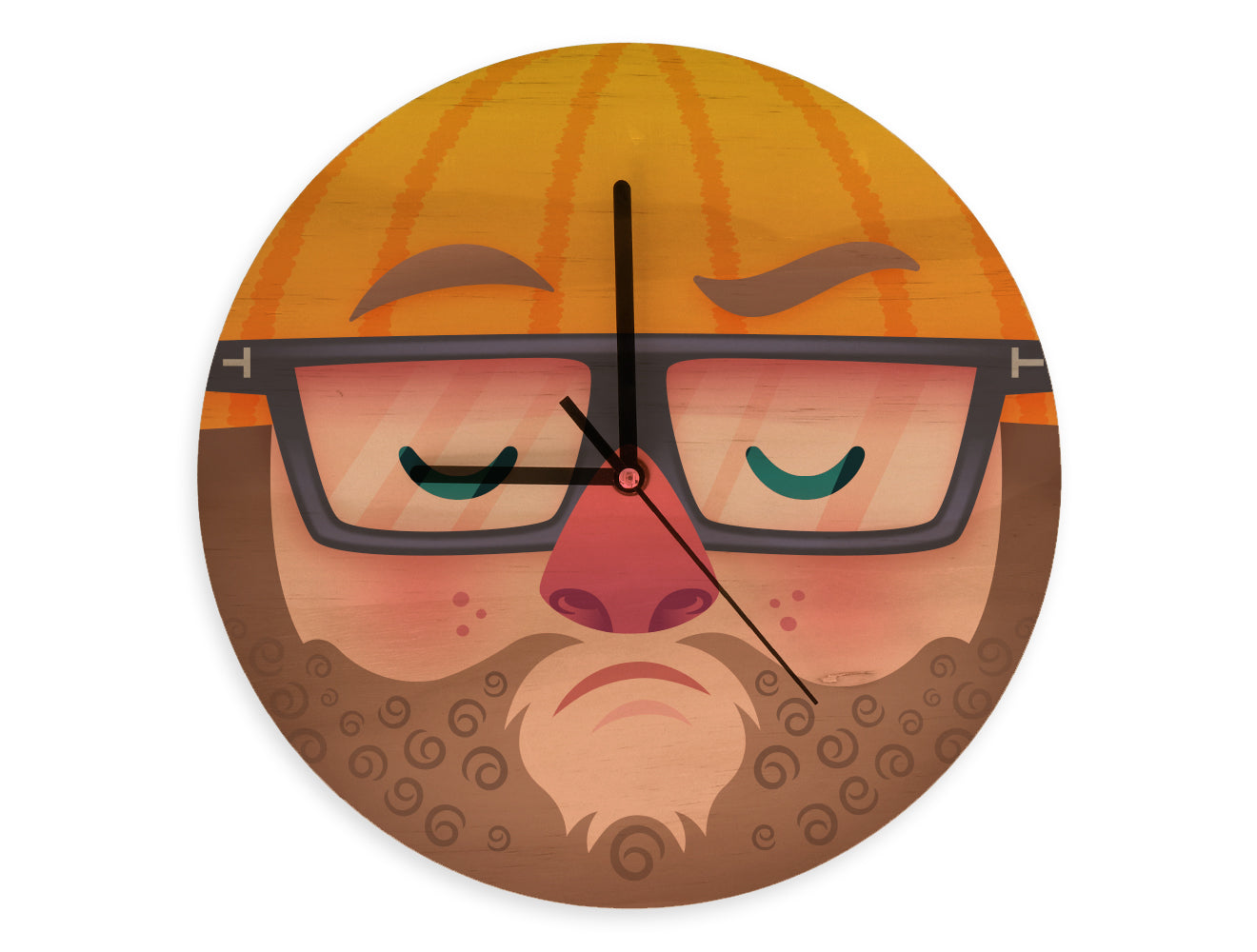 Sublimation Wooden Round Clock - Small