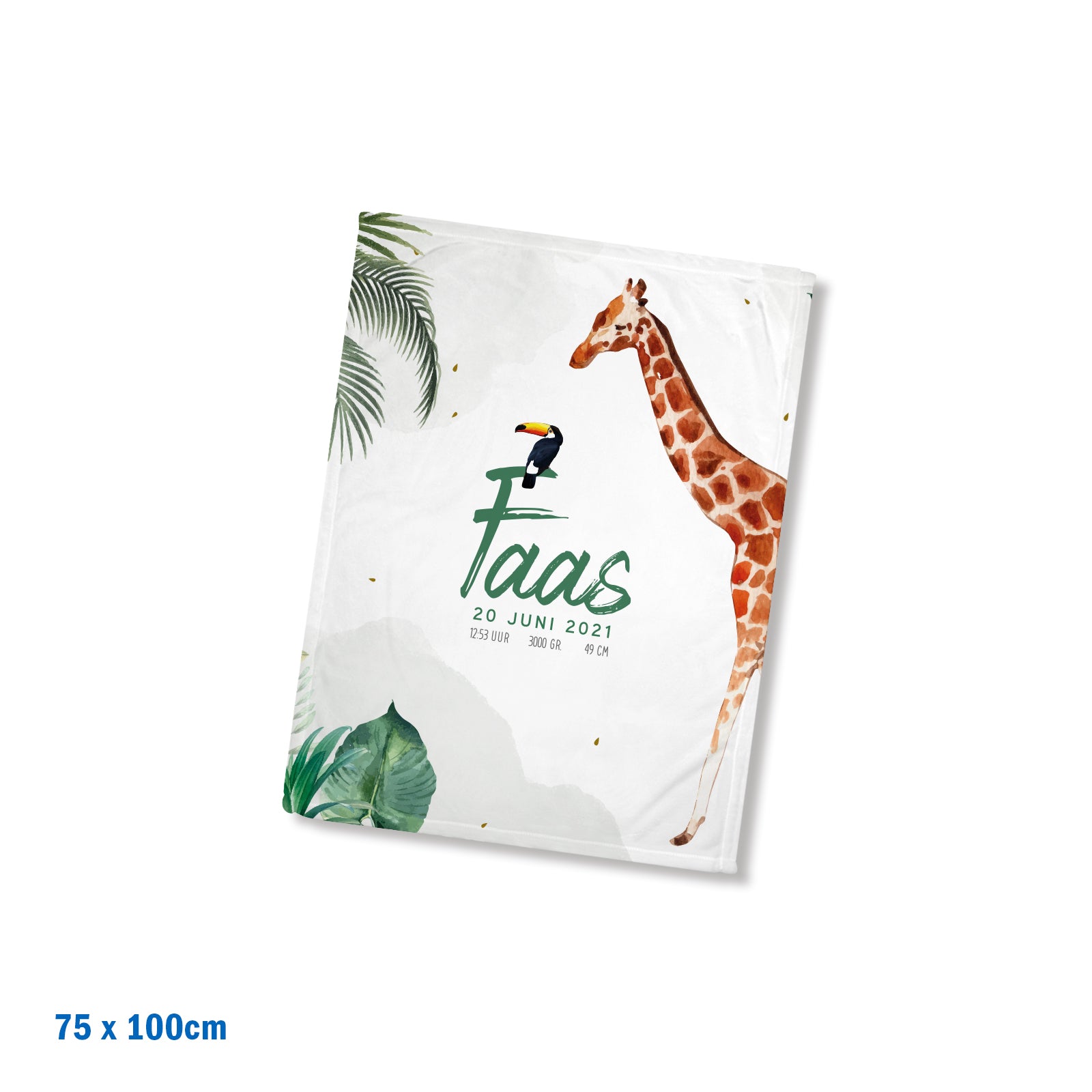 Couverture molleton - 75 x 100 cm