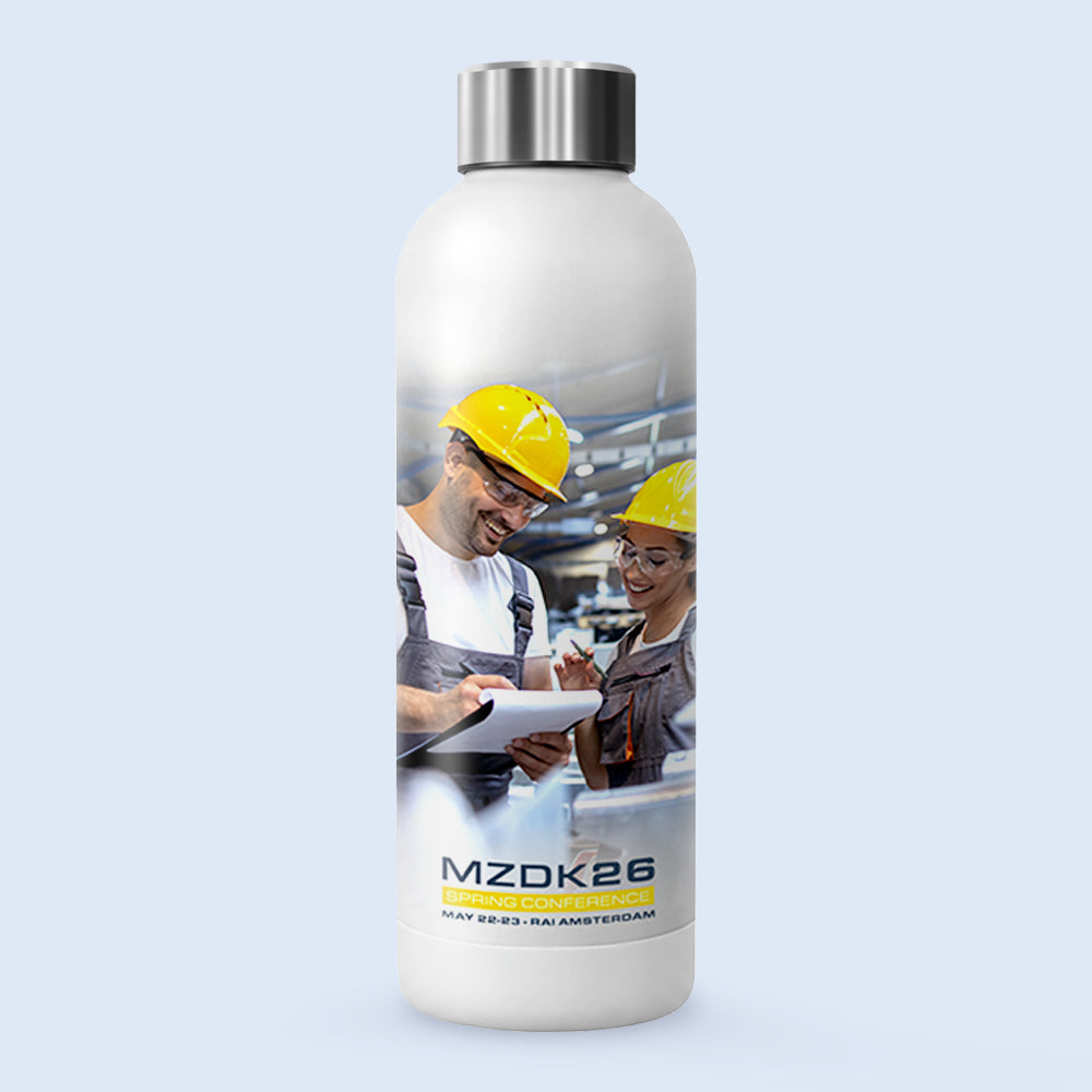 Gourde de Sublimation 500 ml / 17 oz - Blanc Brillant