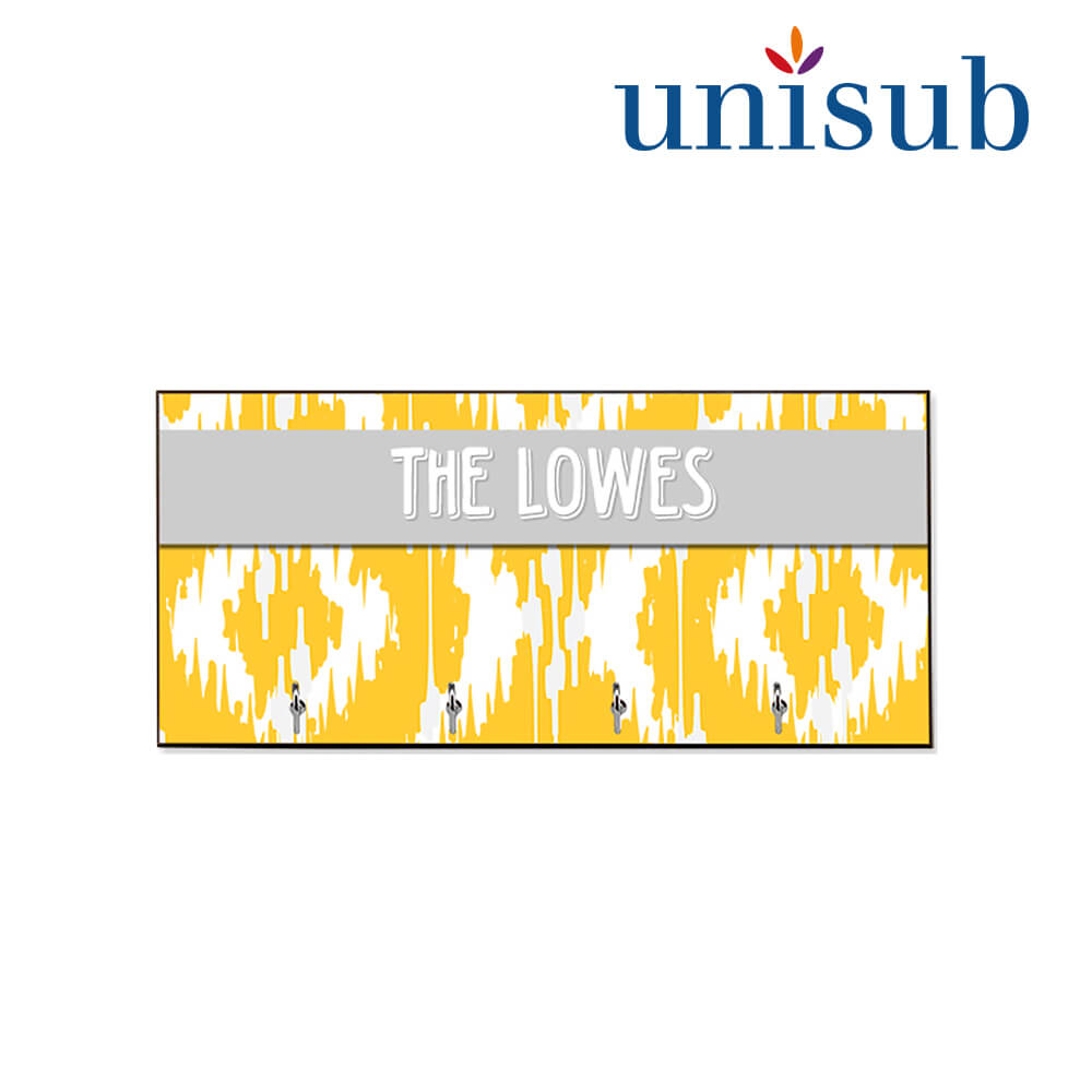 Unisub Key Rack with 4 Hooks