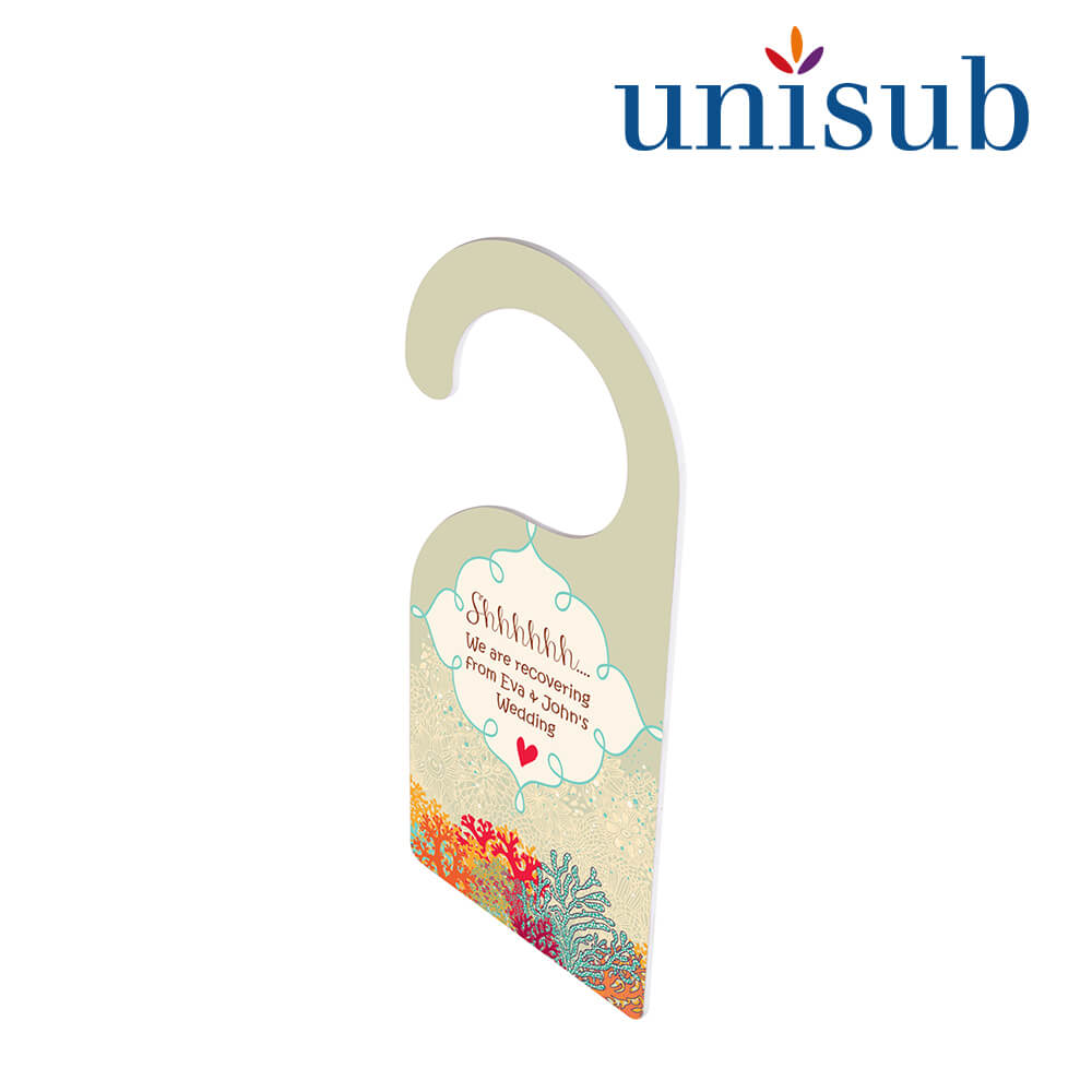 Unisub Sublimation Door Hanger 2 Sided