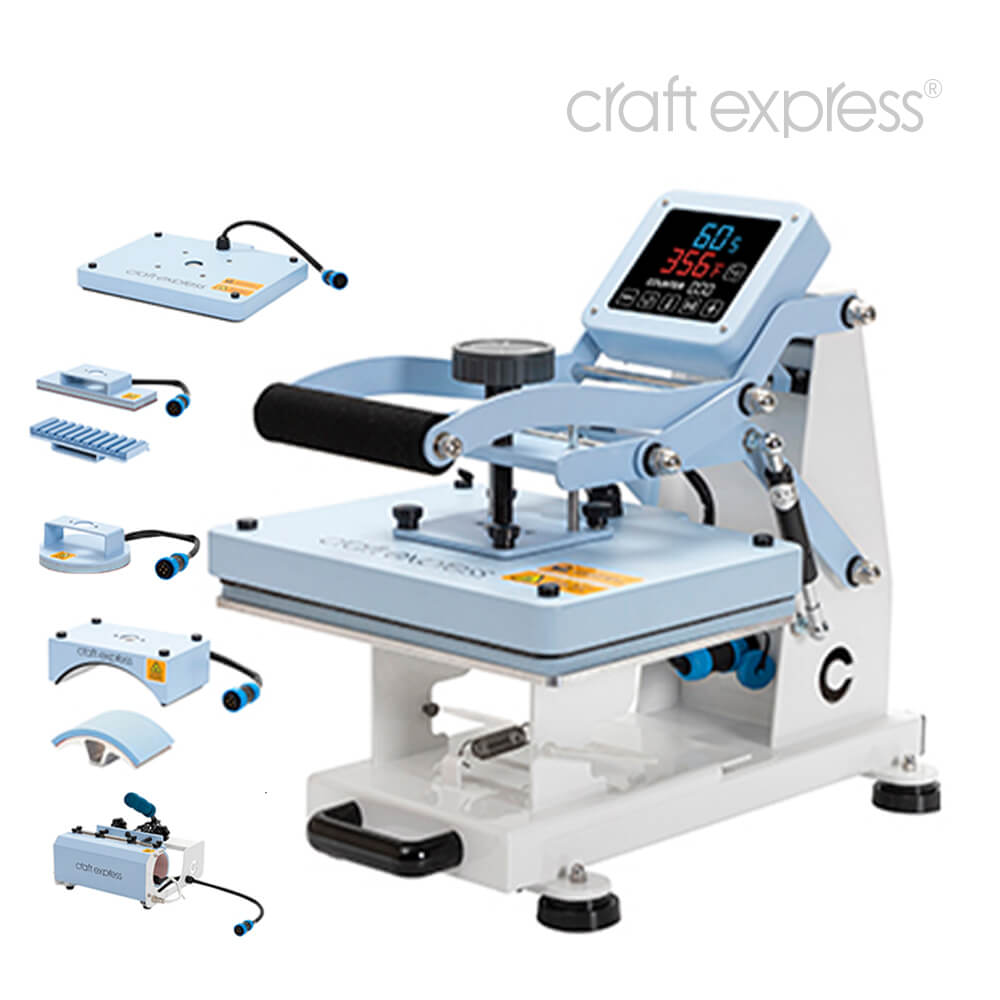 Craft Express Hobby Combo Heat Press 8 in 1
