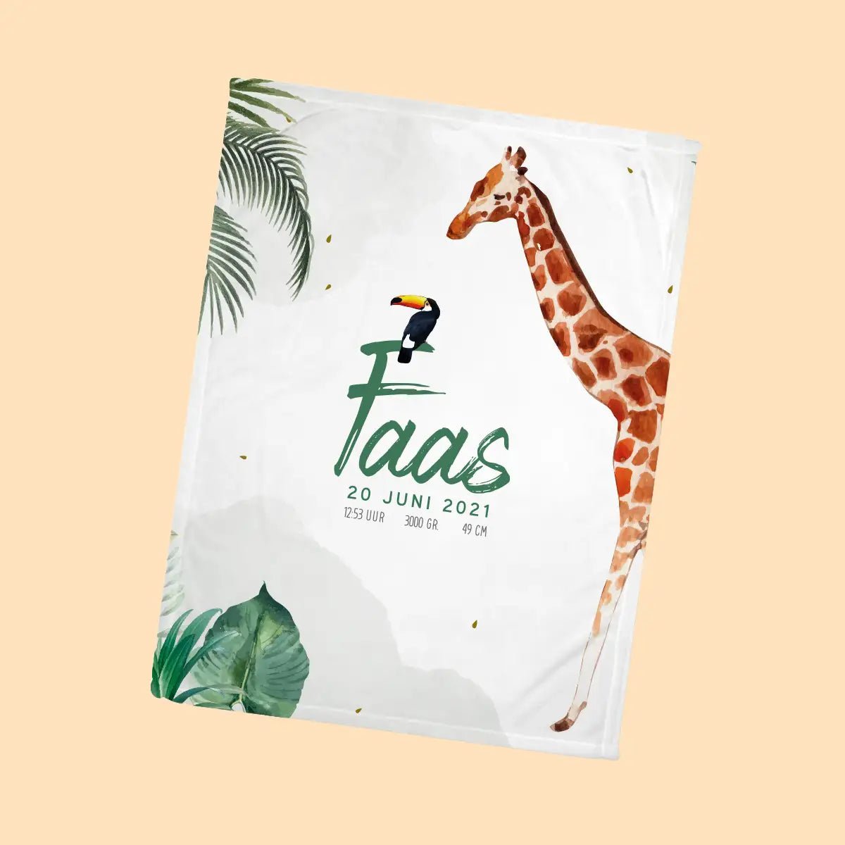 Fleece blanket 75 x100 cm