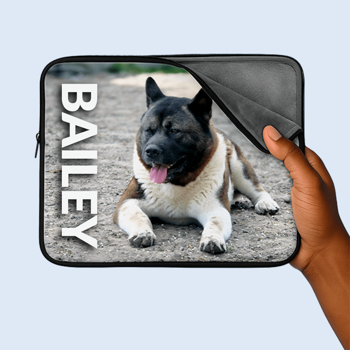 Neoprene Sublimation Laptop Sleeve with Lining - 13