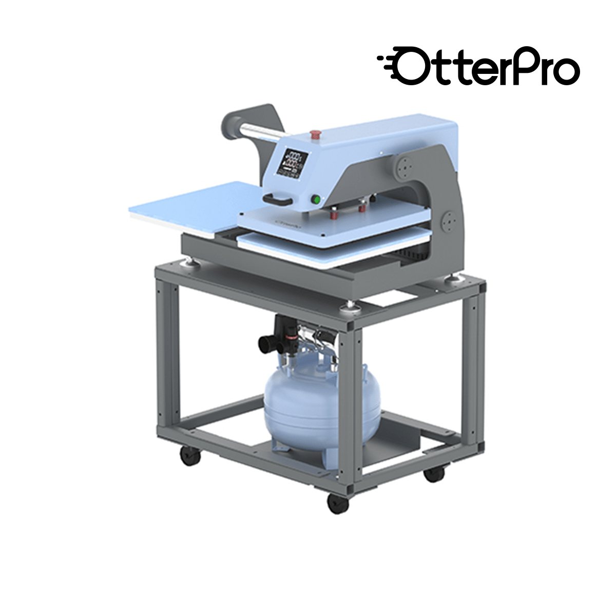 OtterPro Air Press Slide Dual Station Heat Press - 40 x 50 cm