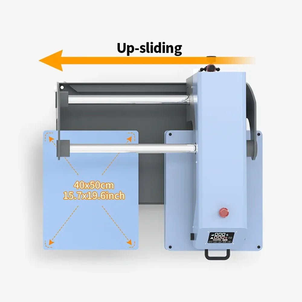 OtterPro Air Press Slide Dual Station Heat Press - 40 x 50 cm