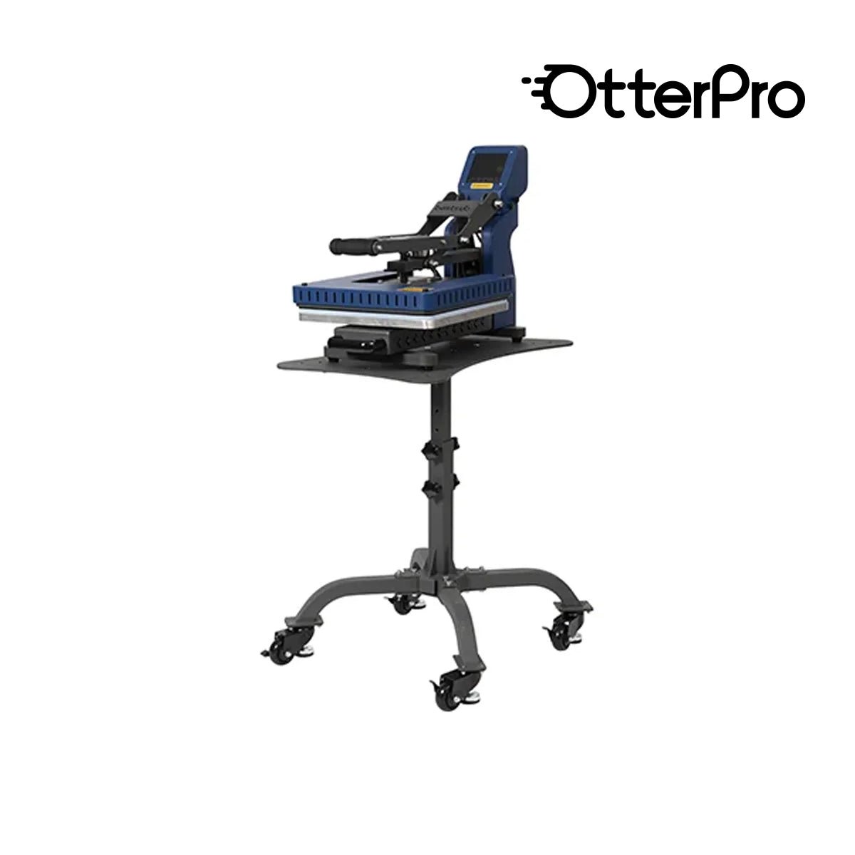 OtterPro Universal Heat Press Stand with Wheels - 94 x 90 x 52 cm