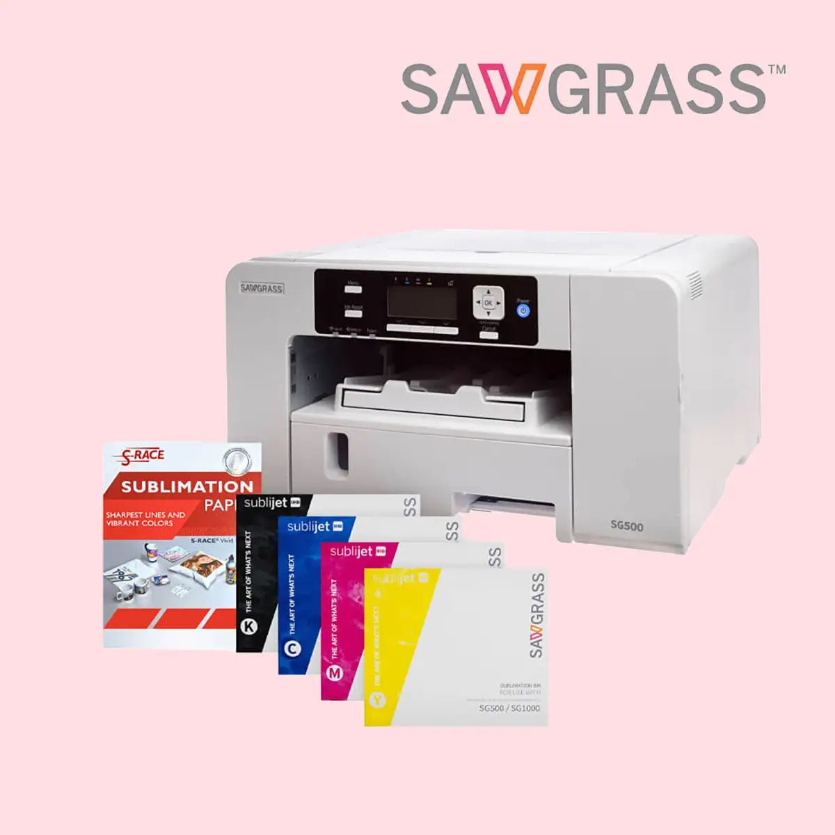 Sawgrass SG500 - A4 Sublimation Printer Starter Set - 31 ml