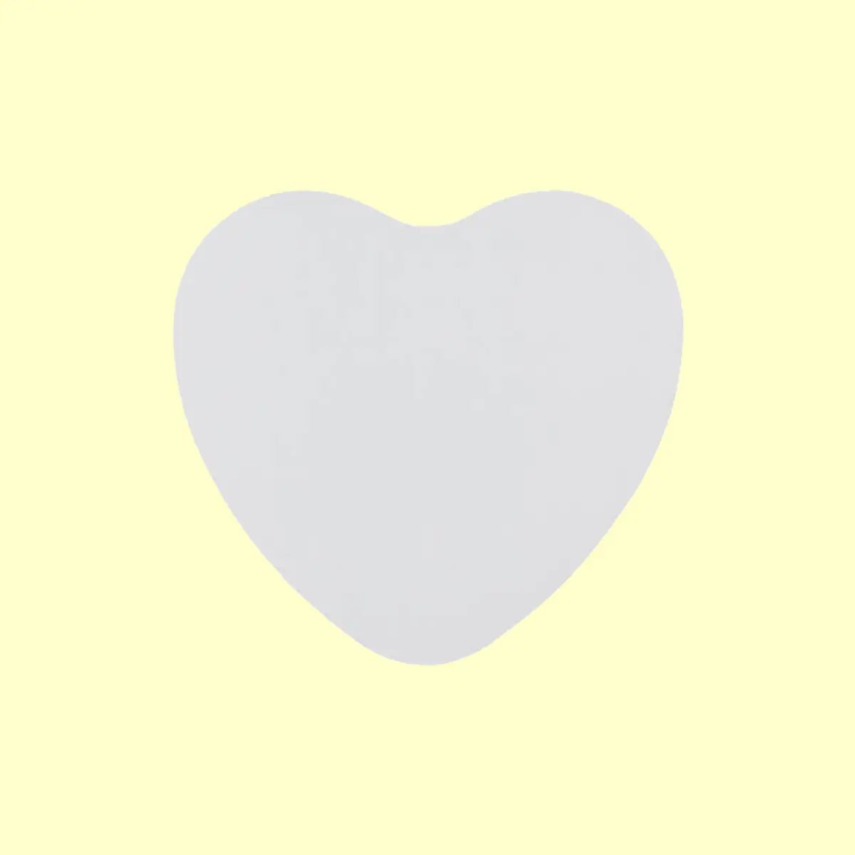 Spare Aluminium Sheet for Heart Shape Tin