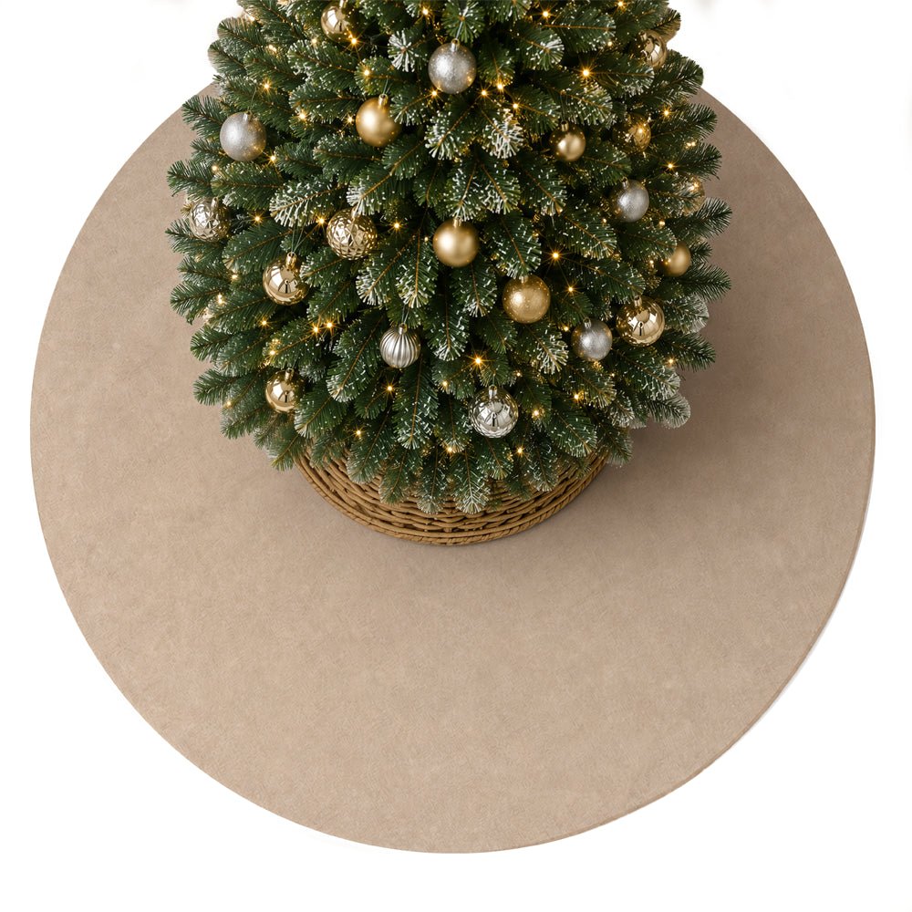 Sublimation Christmas Tree Base Cover Ø120 cm - Khaki