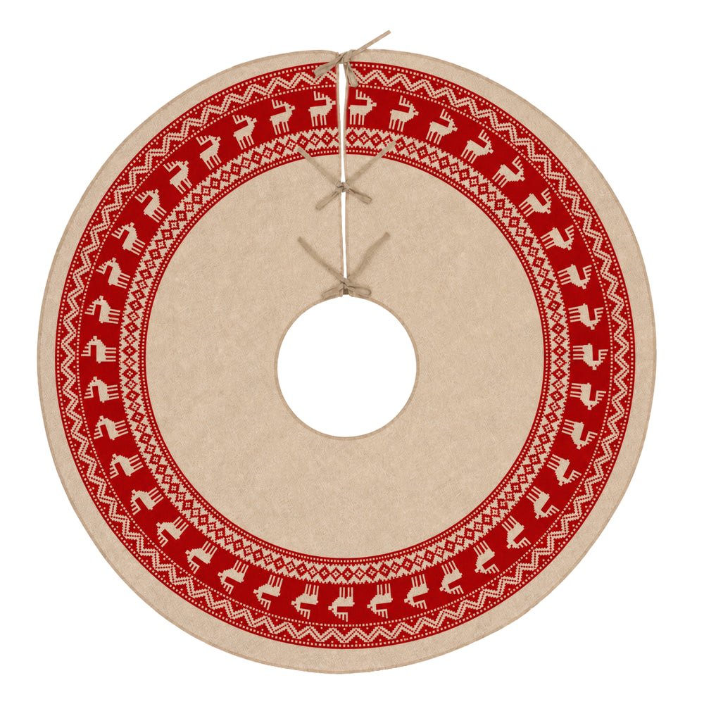 Sublimation Christmas Tree Base Cover Ø120 cm - Khaki