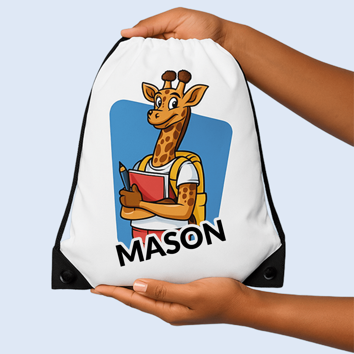 Sublimation drawstring bag 36 x 45 cm - White