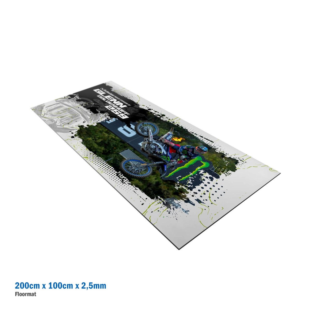 Sublimation Floor Mat 200 x 100 x 0,25 cm - White