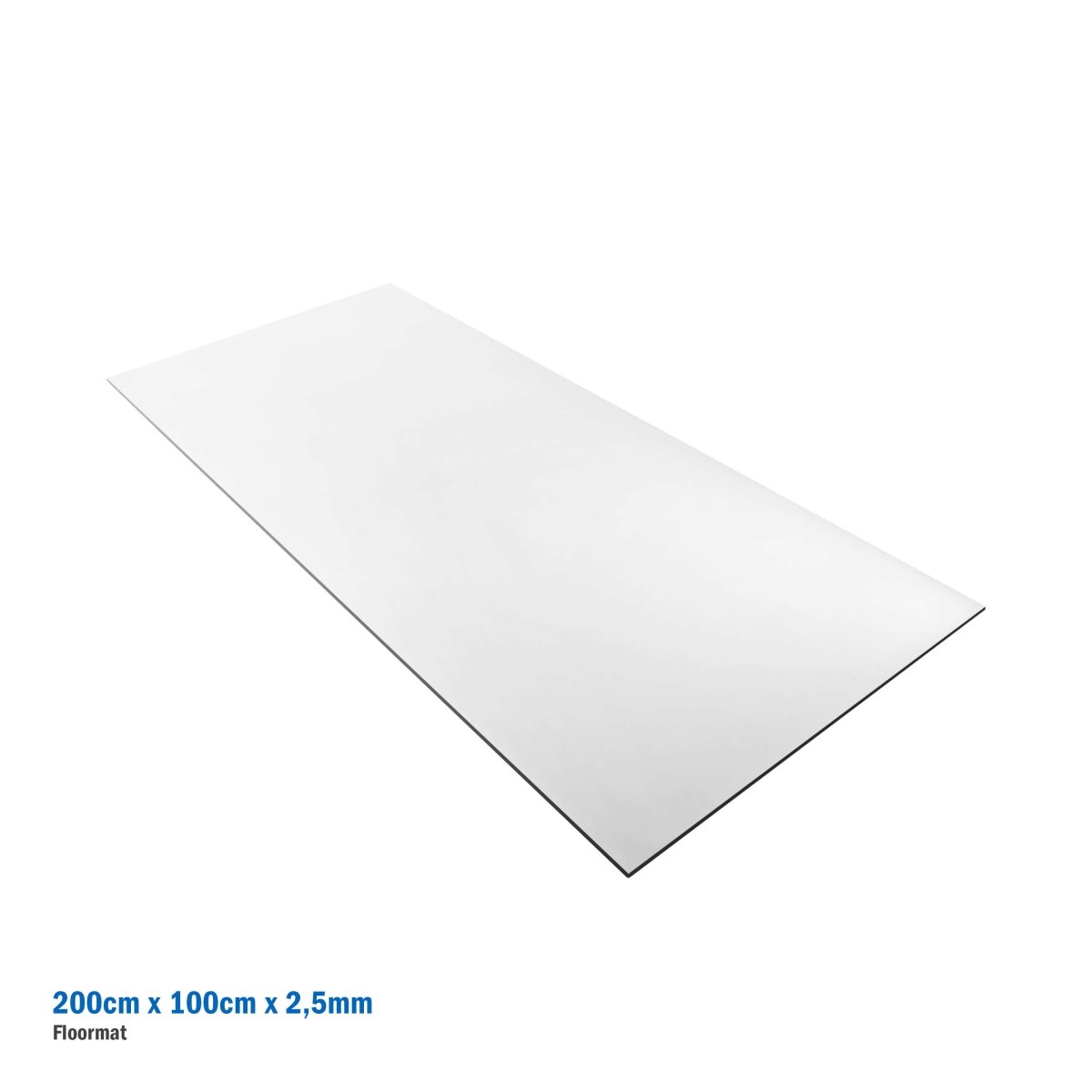 Sublimation Floor Mat 200 x 100 x 0,25 cm - White