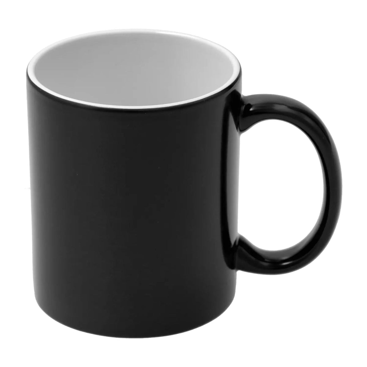 Sublimation Magic Mug 11oz Matt Black - Color Changing