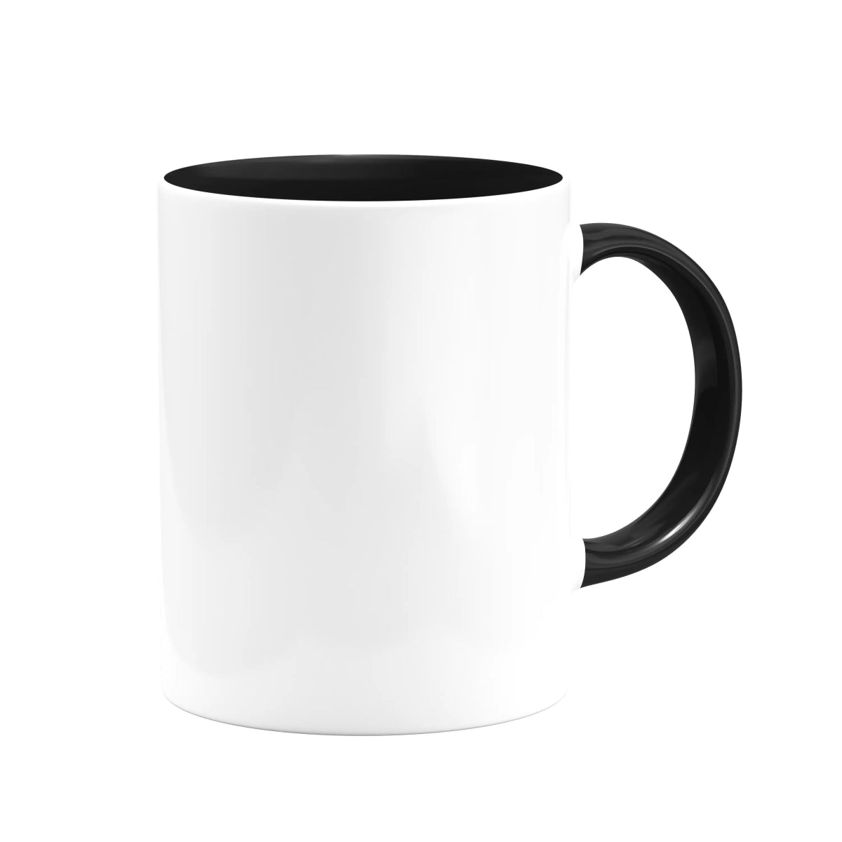 Sublimation Mug 11oz Black - Inside and Handle