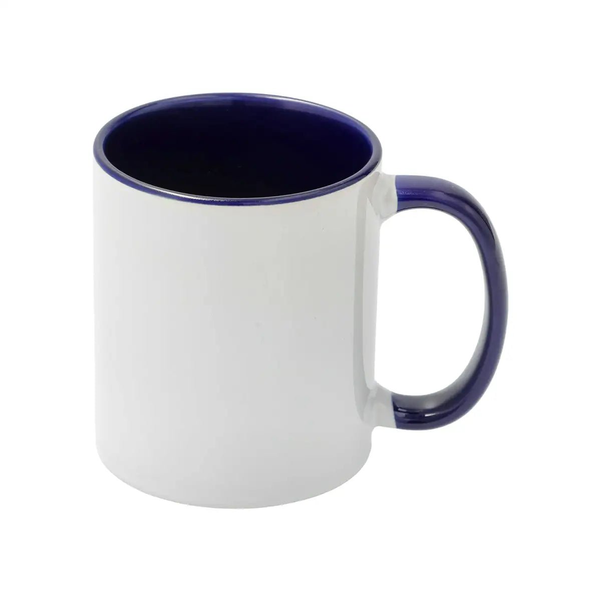 Sublimation Mug 11oz - dark blue inside and handle