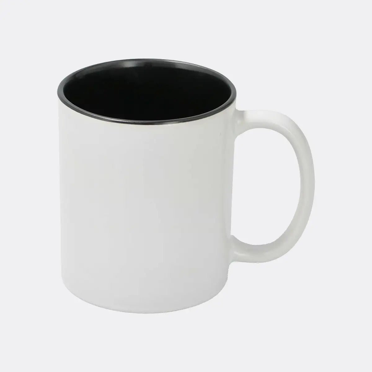Sublimation Mug 11oz - inside Black & handle White