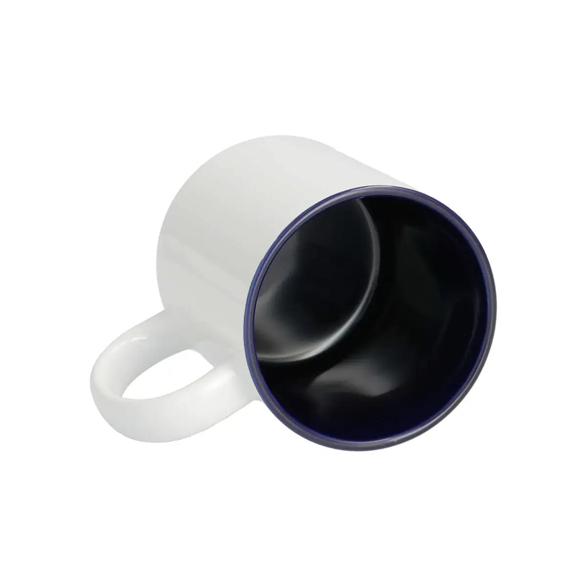 Sublimation Mug 11oz - inside Dark Blue & handle White