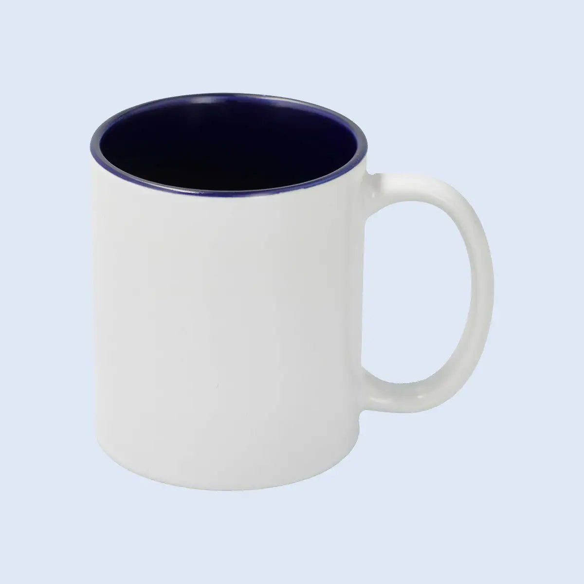 Sublimation Mug 11oz - inside Dark Blue & handle White