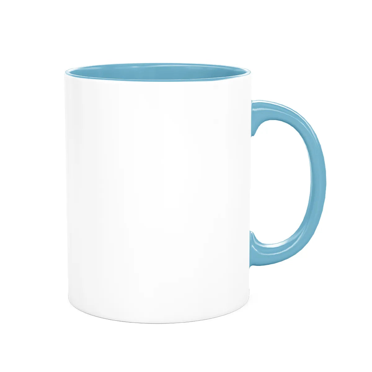 Sublimation Mug 11oz - inside & handle Lake Blue