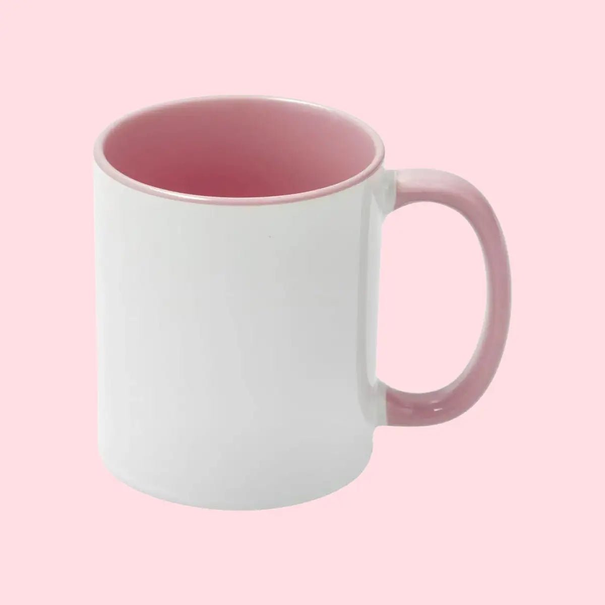 Sublimation Mug 11oz - inside & handle Pink