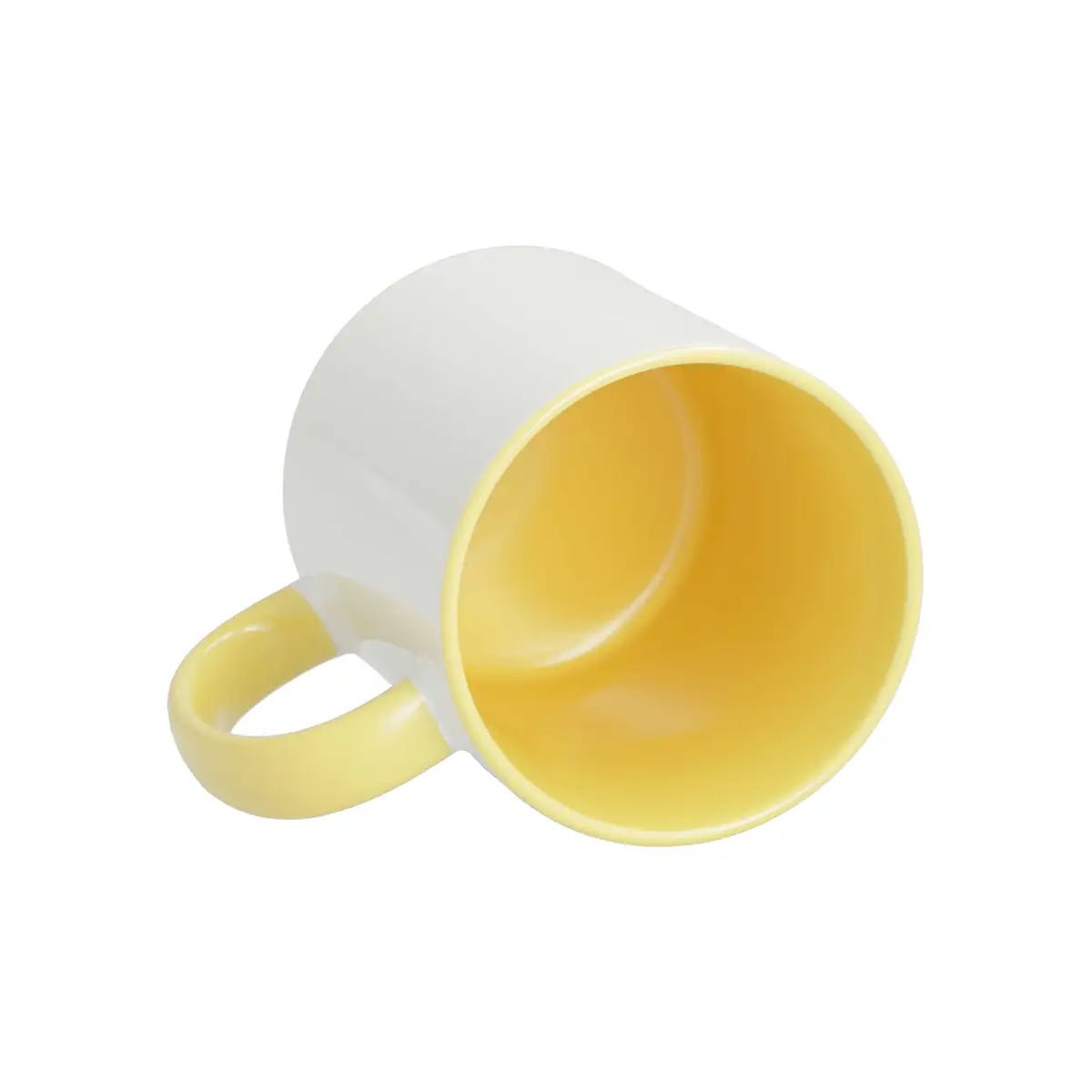 Sublimation Mug 11oz - inside & handle Yellow