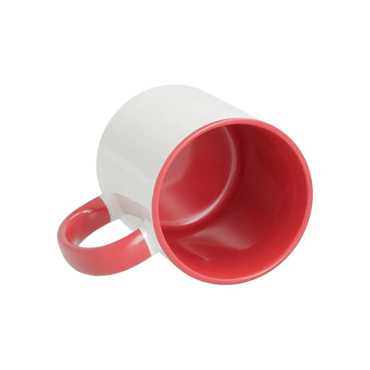 Sublimation Mug 11oz Red - Inside and Handle