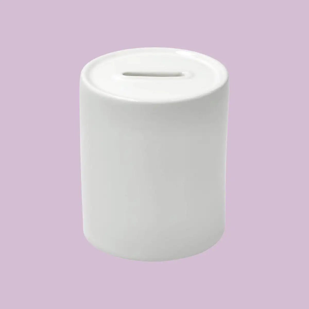 Sublimation Piggy Bank White - 8,2 x 9,6 cm
