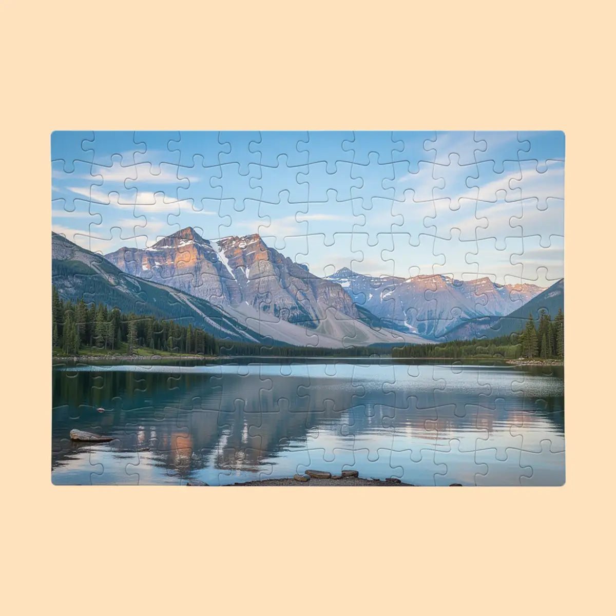 Sublimation Puzzle 120 Pcs Rectangular made of Cardboard - 20 x 28 cm