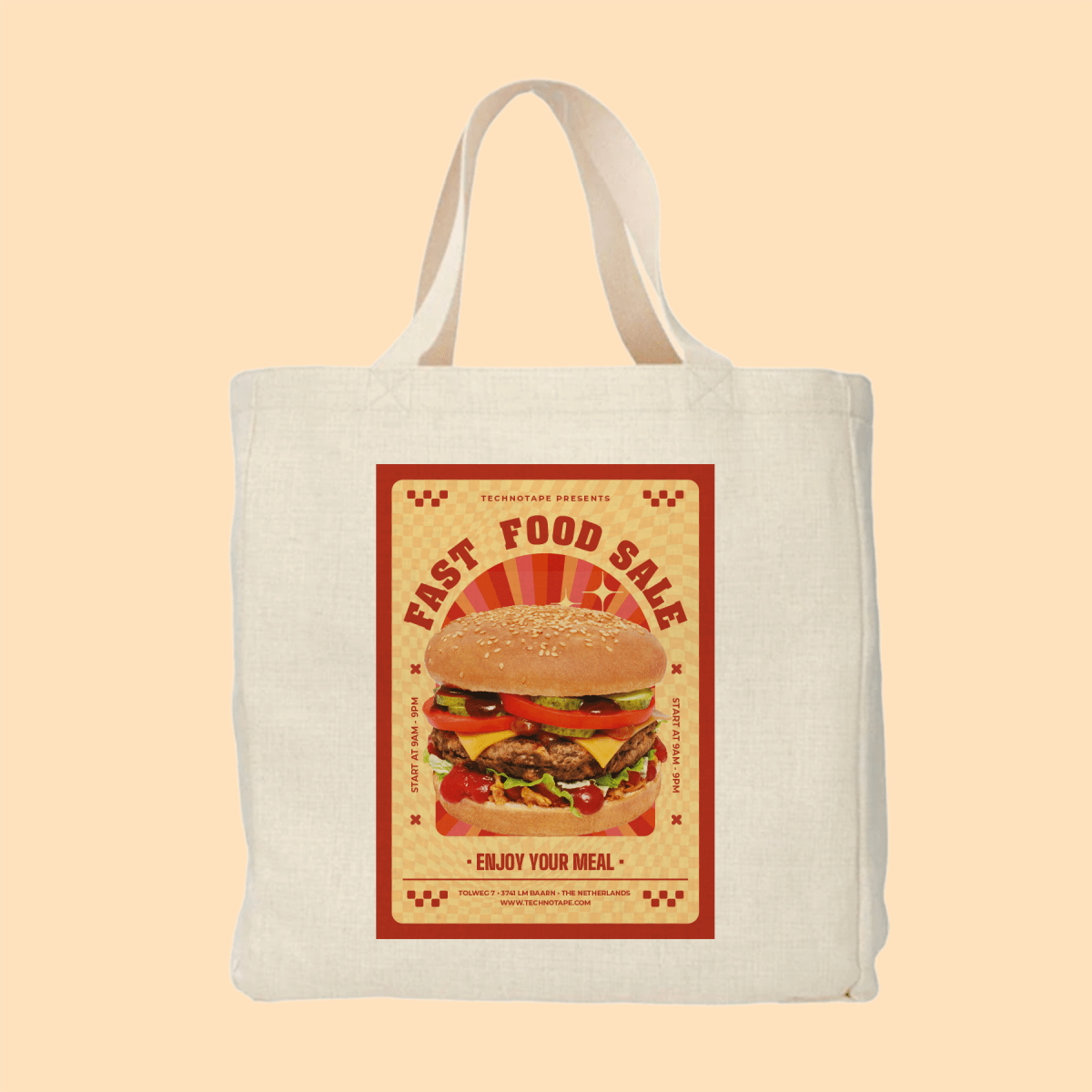 Sublimation Shopping Bag - Polylinen