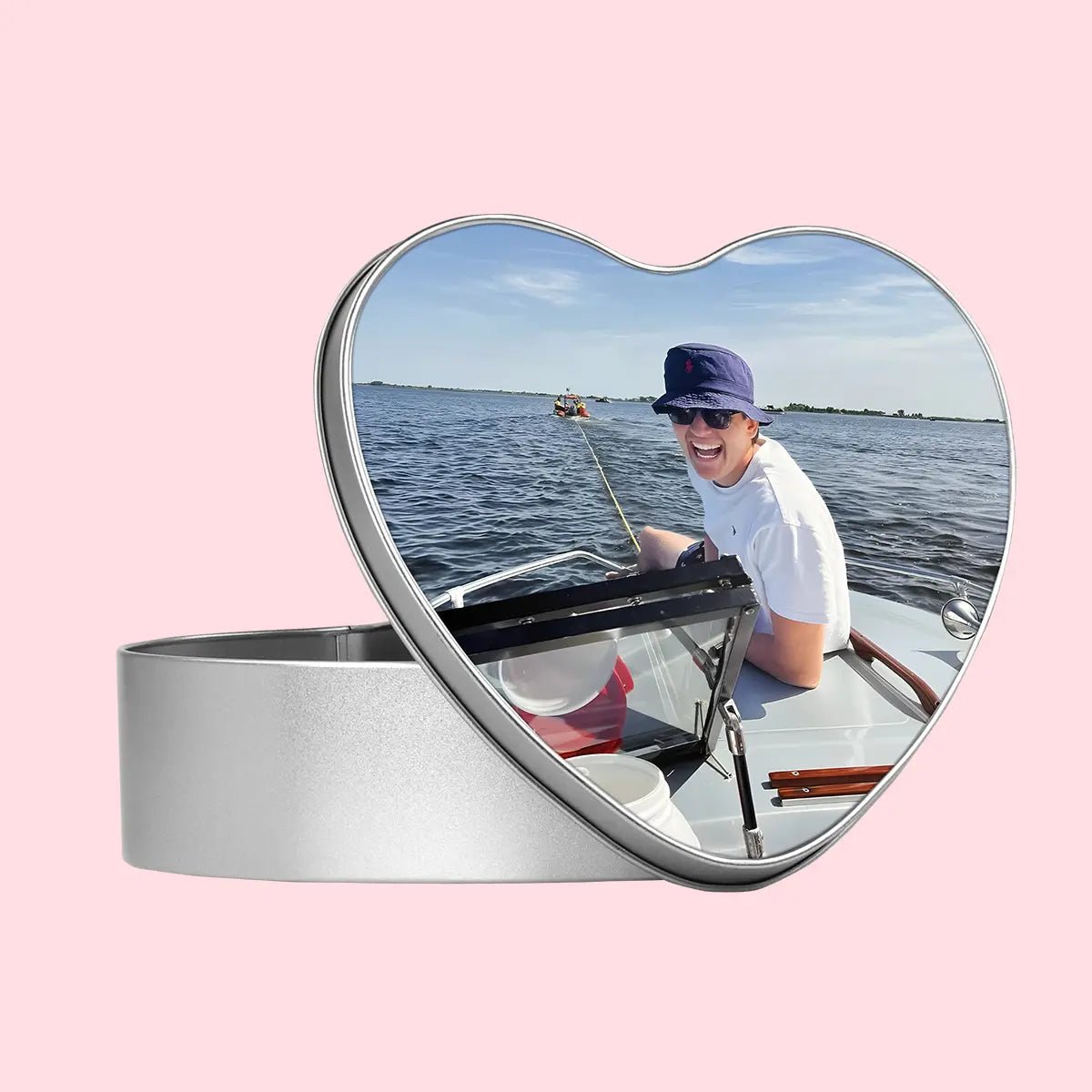 Sublimation Tin, Heart Shape - 150 x 150 x 50 mm