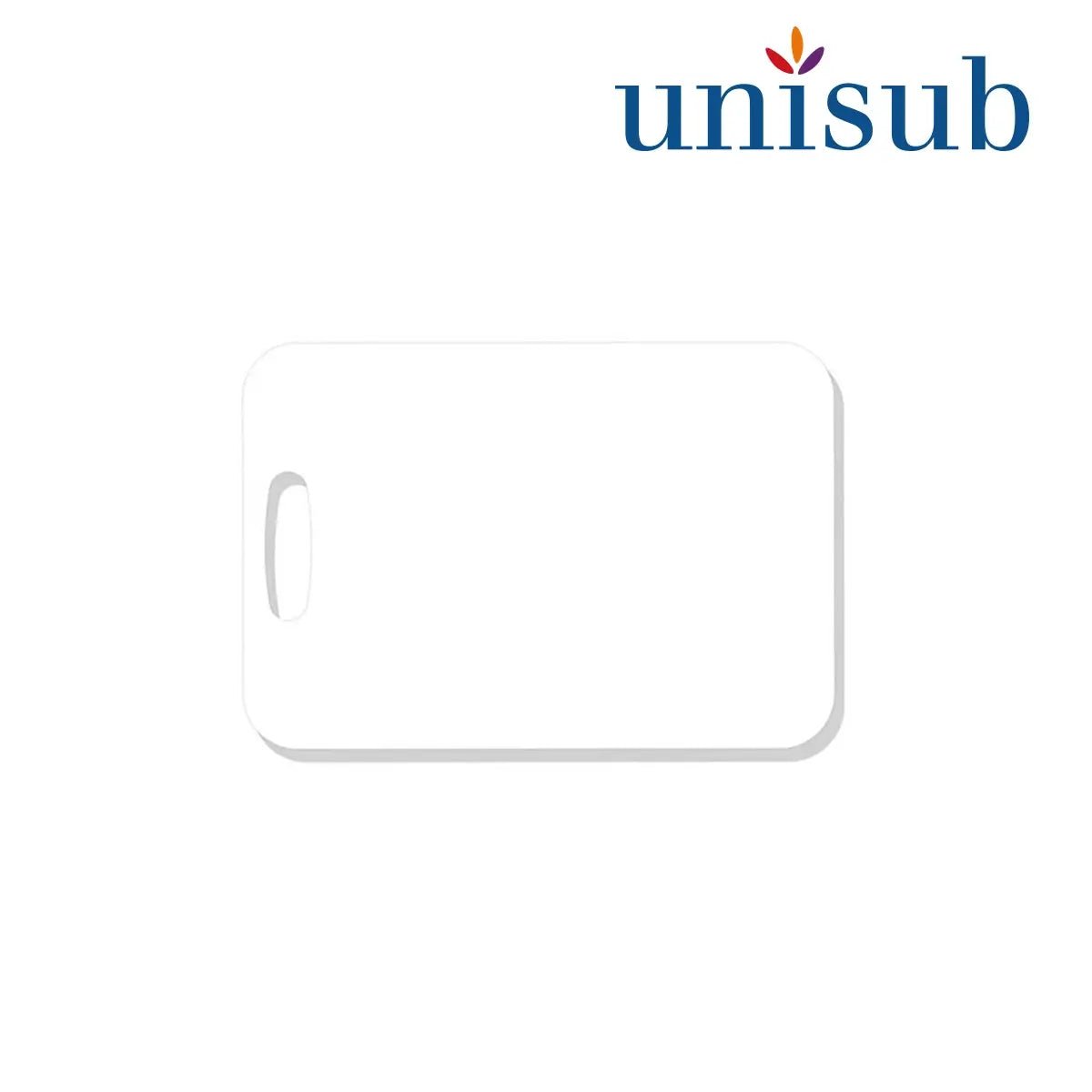 Unisub Acryl Bag Tag Rectangle 2 Sided 102 x 70 x 6 mm - 4955