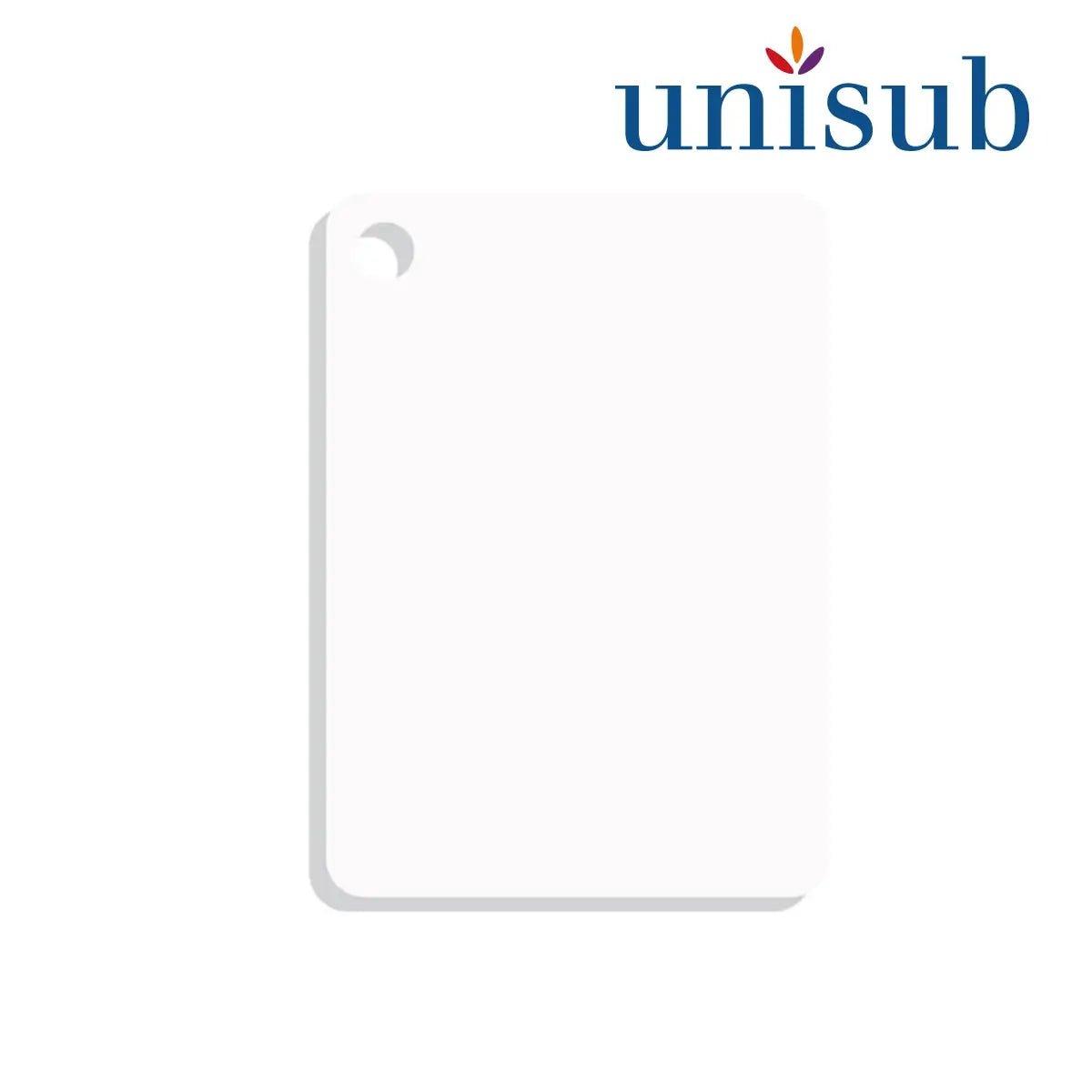 Unisub Acryl Keychain Rectangle 2 Sided 57 x 41 x 6 mm - 4957