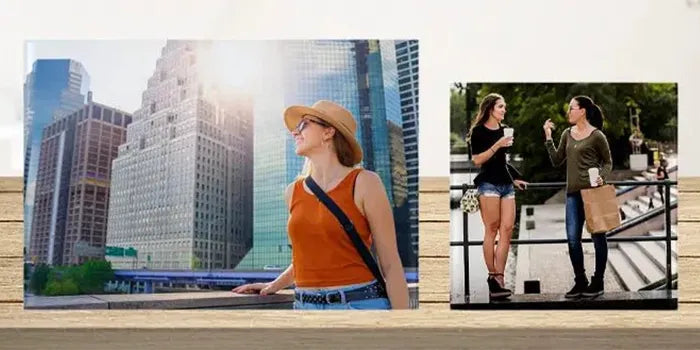 Print photo tiles using sublimation