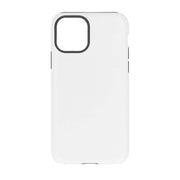 3D Apple iPhone 11 Pro Sublimation Tough Case - Gloss White Backside View